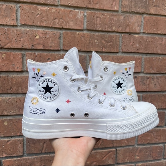 Converse Shoes - - Chuck Taylor Converse Embroidered Sneakers